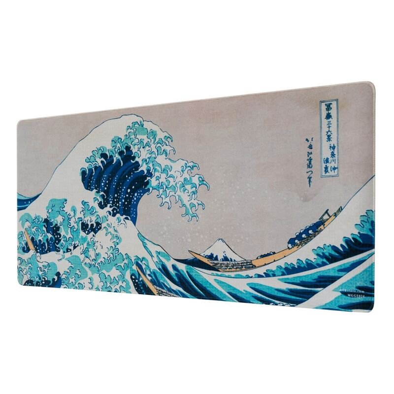 Tapete de Secretária XL "A Grande Onda de Kanagawa" – Arte Japonesa por Hokusai - TEK - Informática - erik