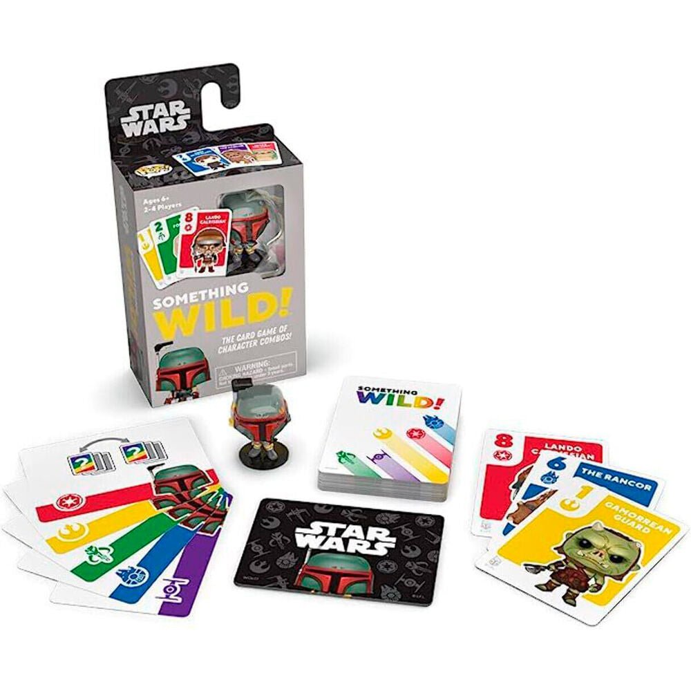 Star Wars – Something Wild! Jogo de Cartas | Boba Fett Edition - Jogos e Puzzles - Funko