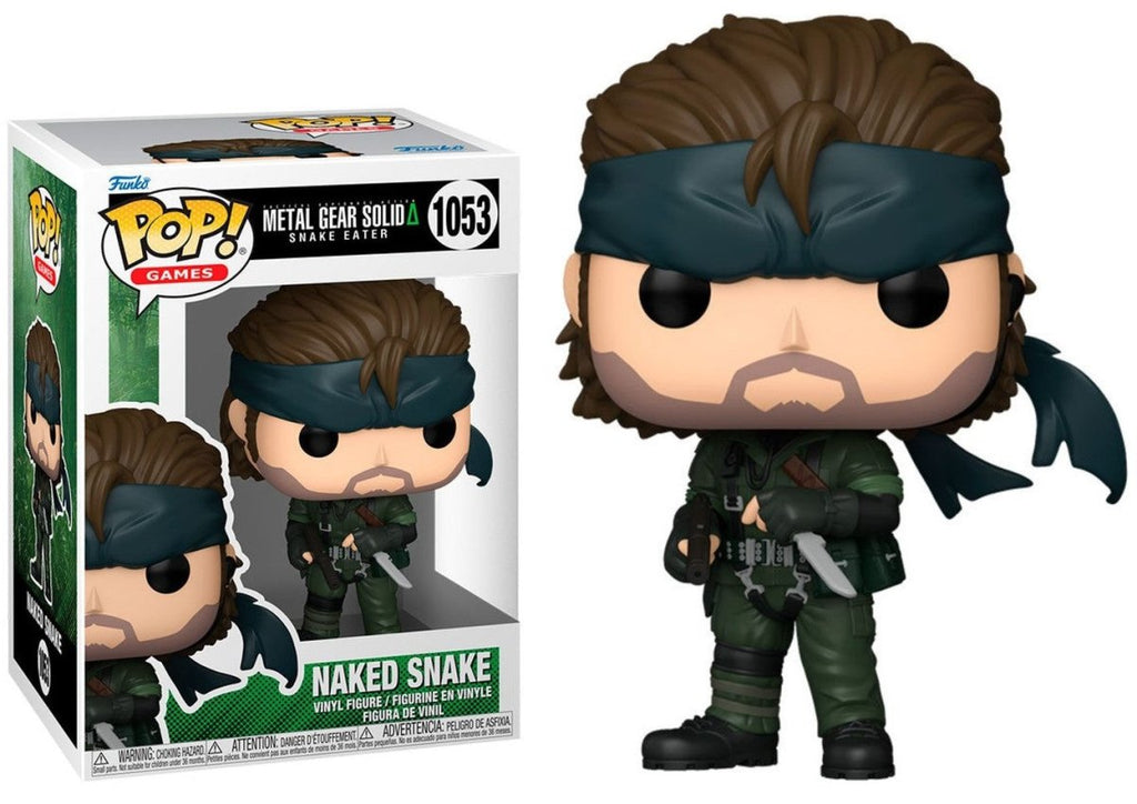 POP! Metal Gear Solid Naked Snake 9 cm - Colecionáveis - Funko