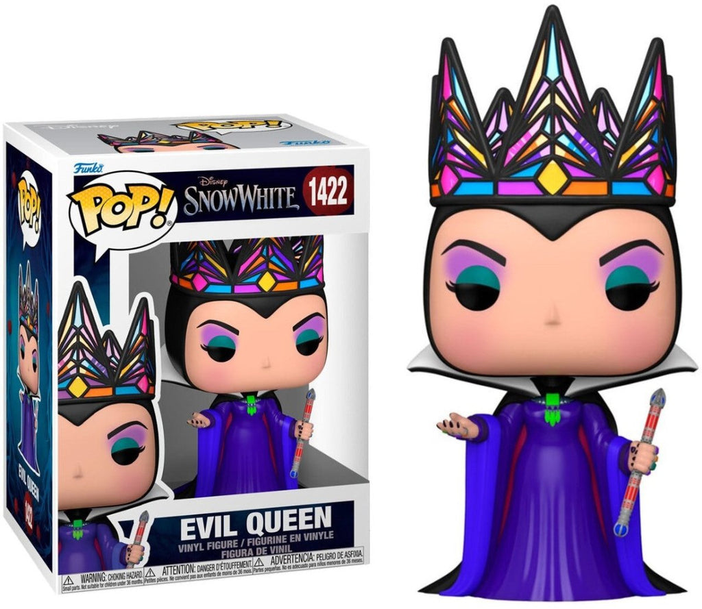 POP! Disney: Evil Queen (Live Action) – Edição BLK/Pur – 9 cm - Colecionáveis - Funko
