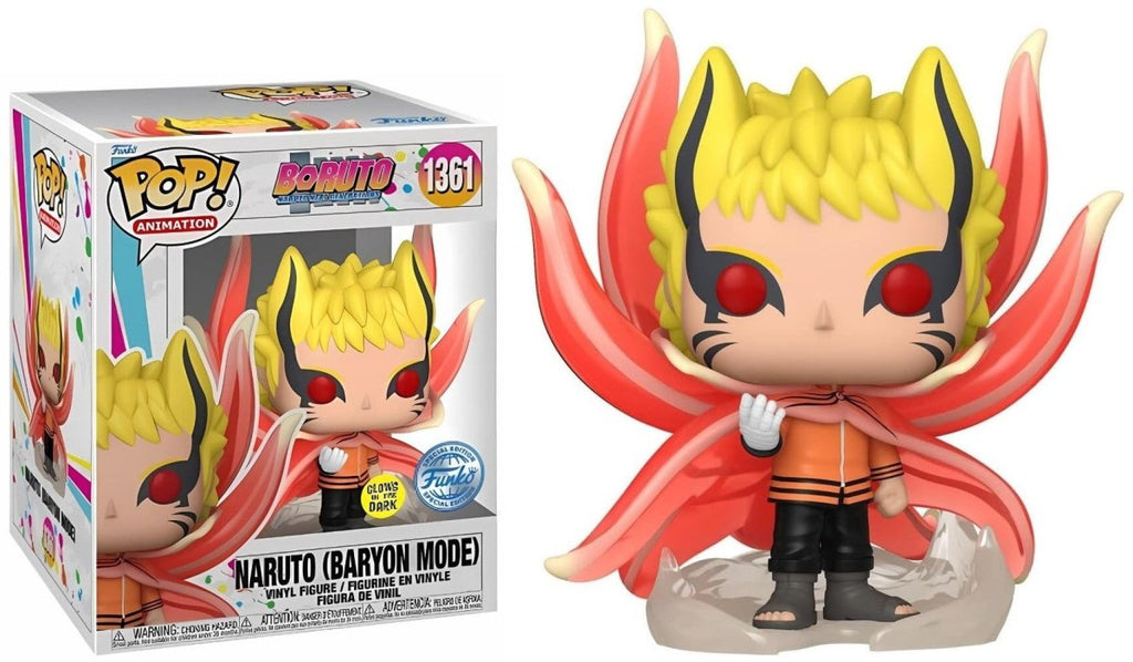 POP! Super Boruto Naruto (Baryon Mode) Exclusive 15 cm - Colecionáveis - Funko