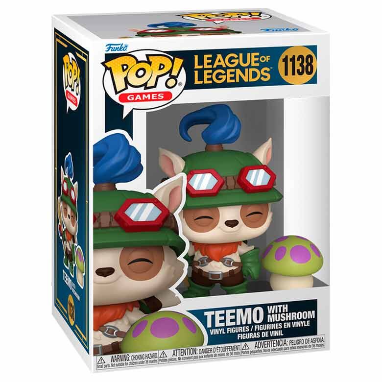 POP! Teemo with Mushroom — League of Legends 9 cm