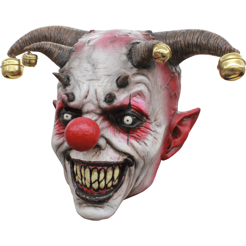 Máscara Jingle Jangle - Palhaço Sinistro com Sinos - Toys - GHOULISH