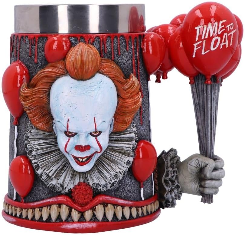 IT — Time to Float Pennywise Tankard (Nemesis Now) 15,5 cm - Colecionáveis - Nemesis Now