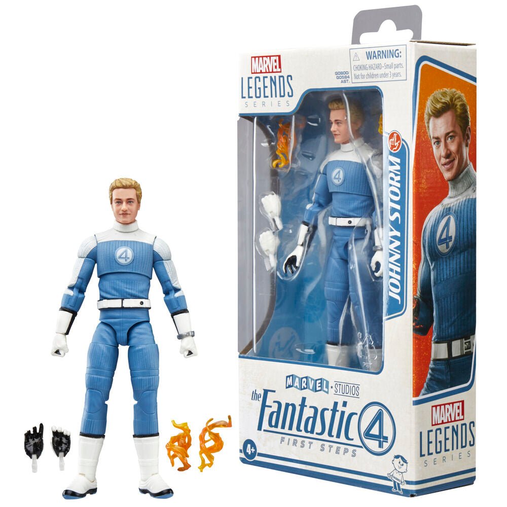 Marvel Legends Johnny Storm 15 cm - Colecionáveis - Hasbro