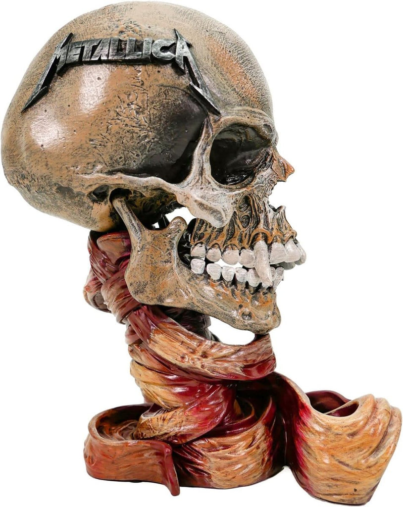 Metallica — Pushead Skull (Nemesis Now) Figura 23,5 cm - Colecionáveis - Nemesis Now