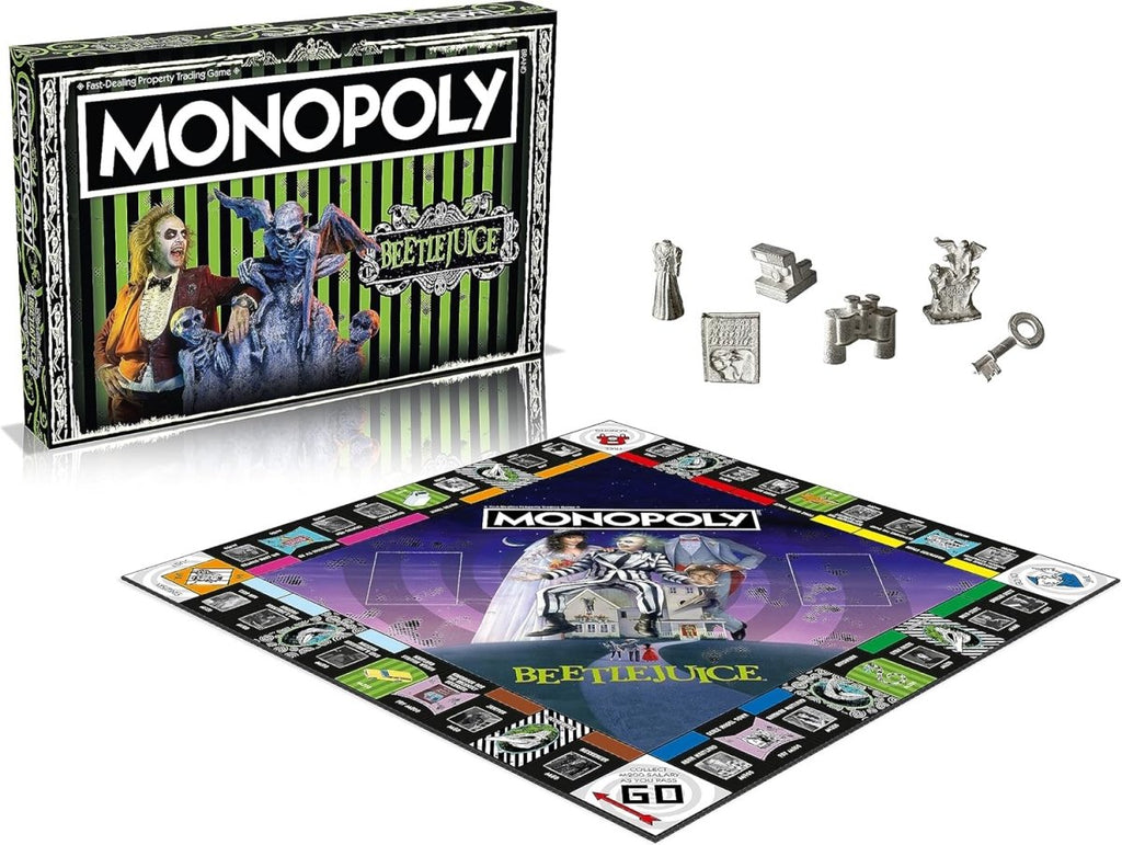 MONOPOLY Beetlejuice — Edição Oficial (Inglês) - Jogos e Puzzles - Hasbro