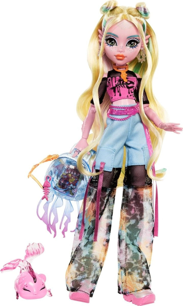 Monster High — Lagoona Blue com Neptuna • Boneca Articulada 25 cm - Toys - Mattel