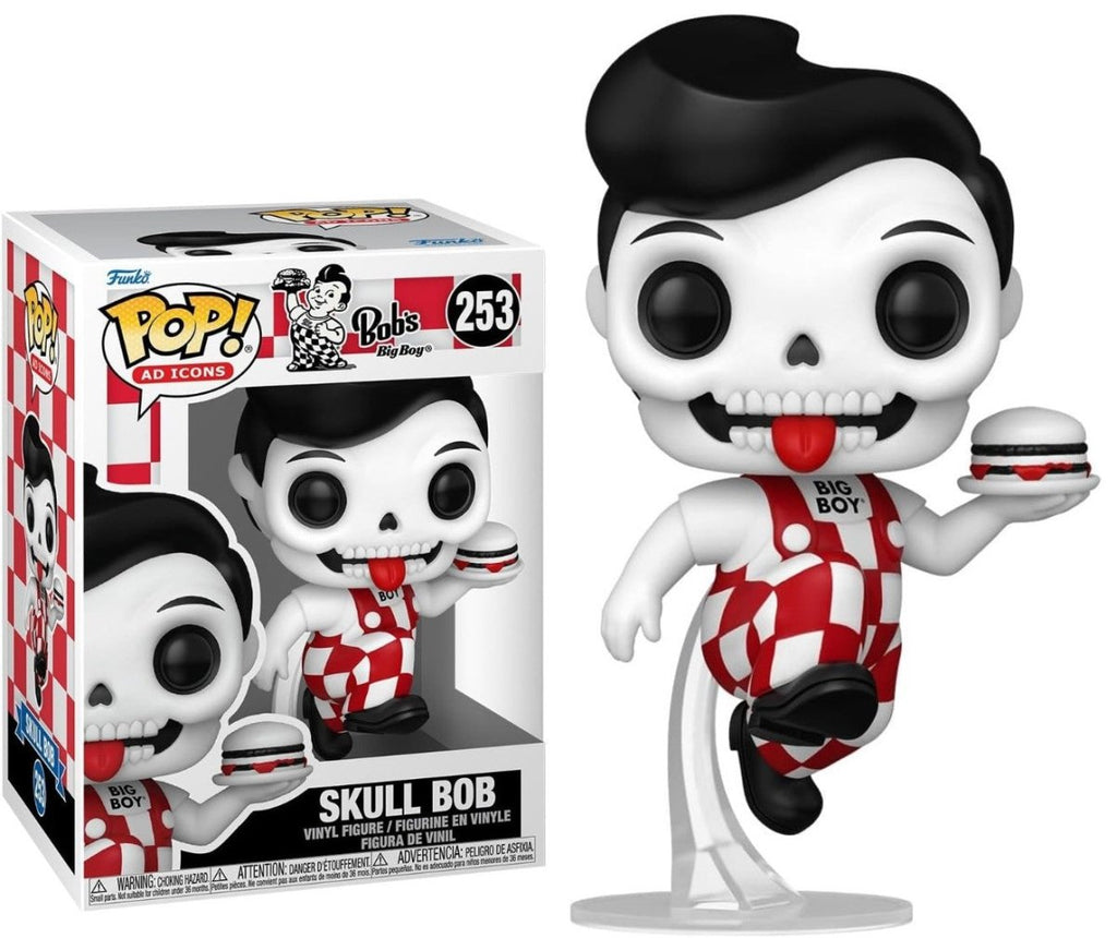 POP! Ad Icons – Skull Bob (Bob’s Big Boy) 253 (13 cm) - Colecionáveis - Funko