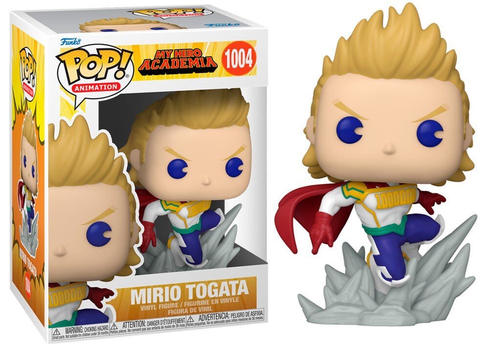 POP! Animation My Hero Academia Vinyl Figure Mirio in Hero Costume 9 cm - Colecionáveis - Funko