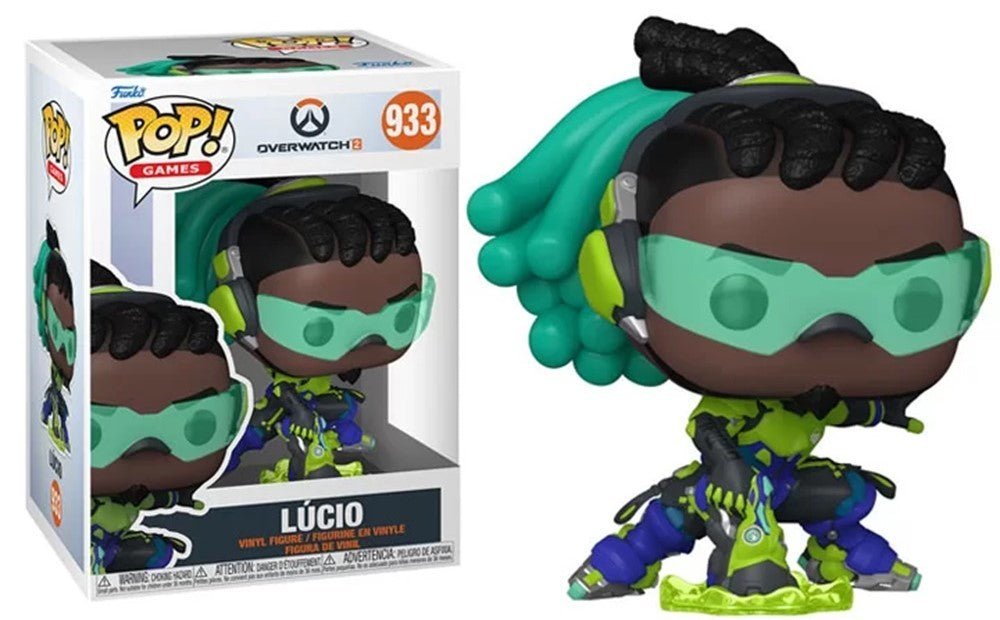 POP! Games Overwatch 2 Vinyl Figure Lúcio 9 cm - Colecionáveis - Funko