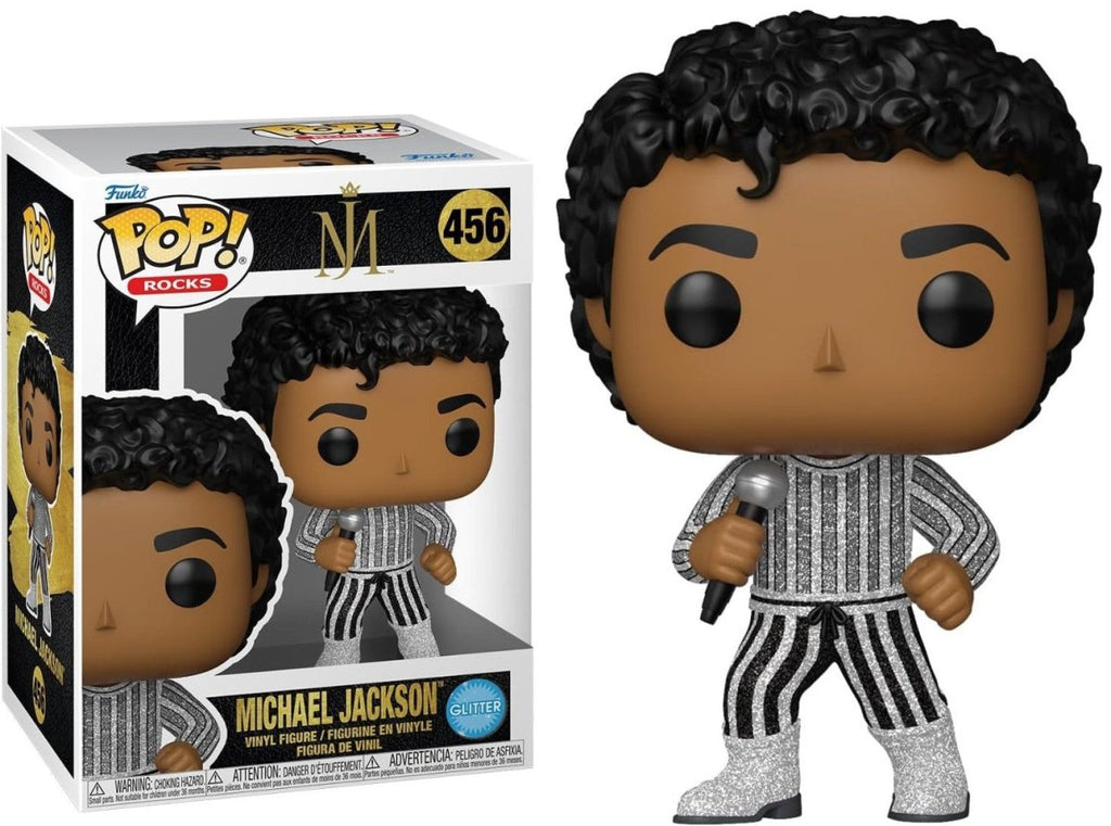 POP! Michael Jackson “Rock With You” (Glitter) 9 cm - Colecionáveis - Funko