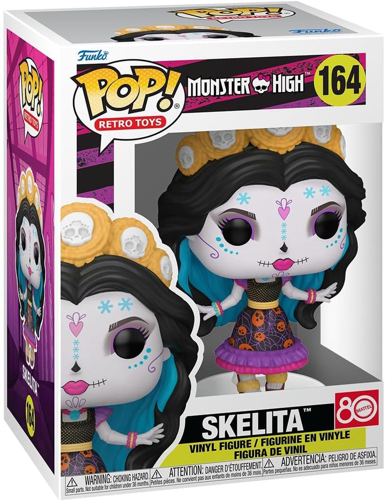 POP! — Monster High Skelita Caveiras 10 cm - Colecionáveis - Funko