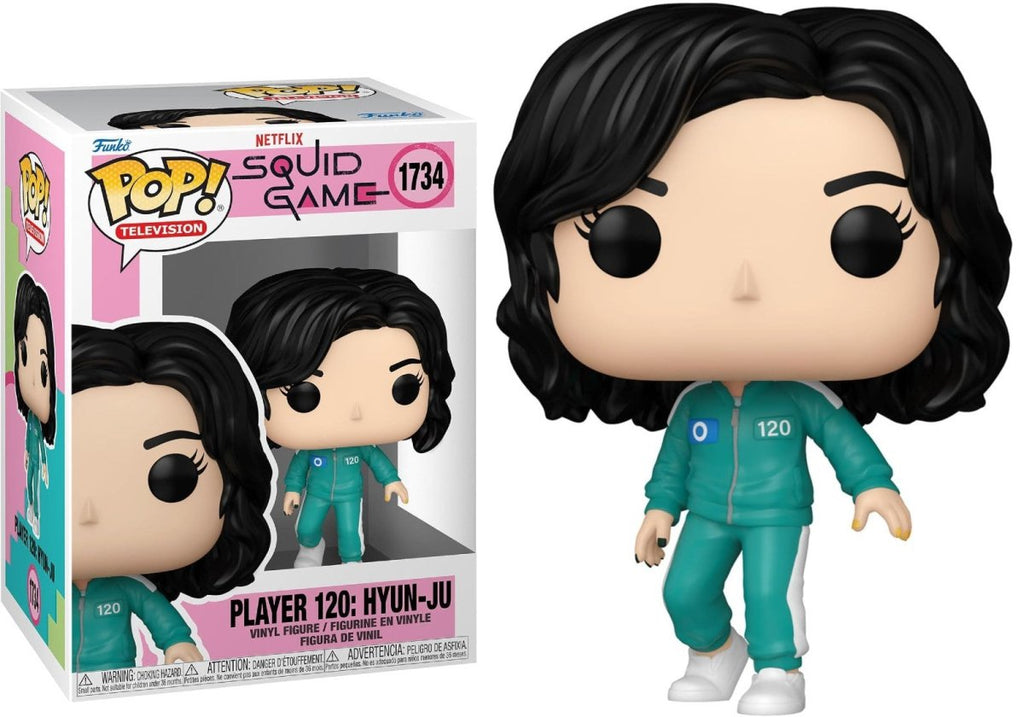POP! Player 120 – Squid Game S3 (Cho Hyun‑ju) 10 cm - Colecionáveis - Funko