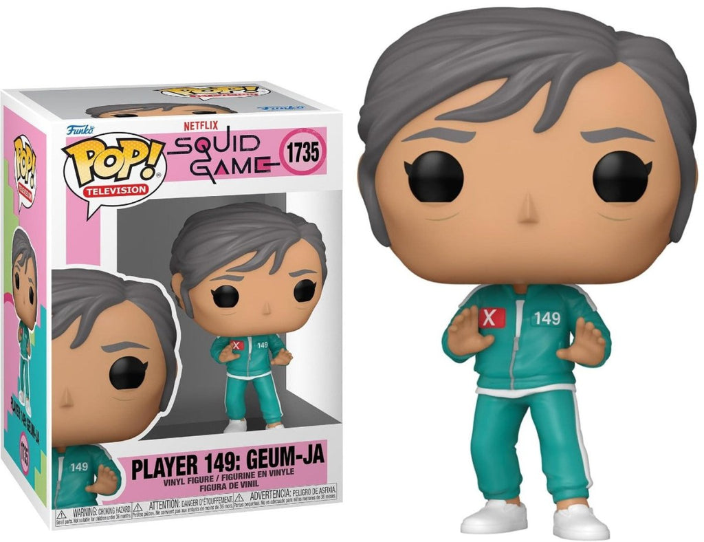 POP! Player 149 – Squid Game S3 (Jang Geum‑ja) 10 cm - Colecionáveis - Funko