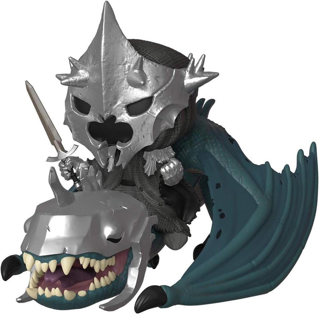POP! Rides — Witch - King with Fellbeast (O Senhor dos Anéis) 14,5 cm - Colecionáveis - Funko