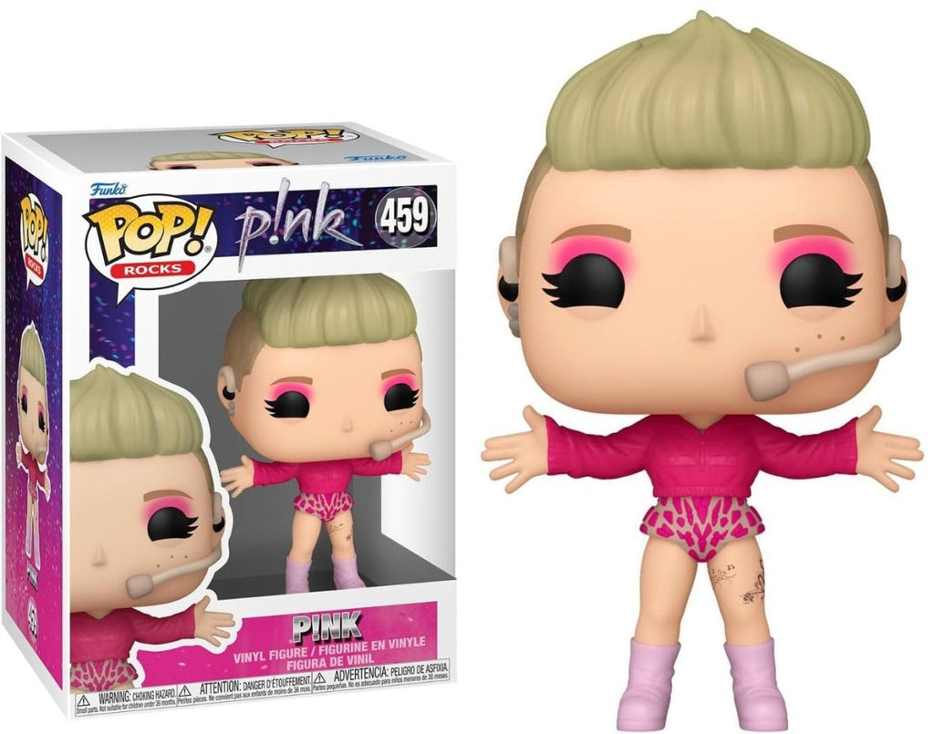 POP! Rocks – P!NK “Trustfall Tour” 459 | 11 cm - Colecionáveis - Funko