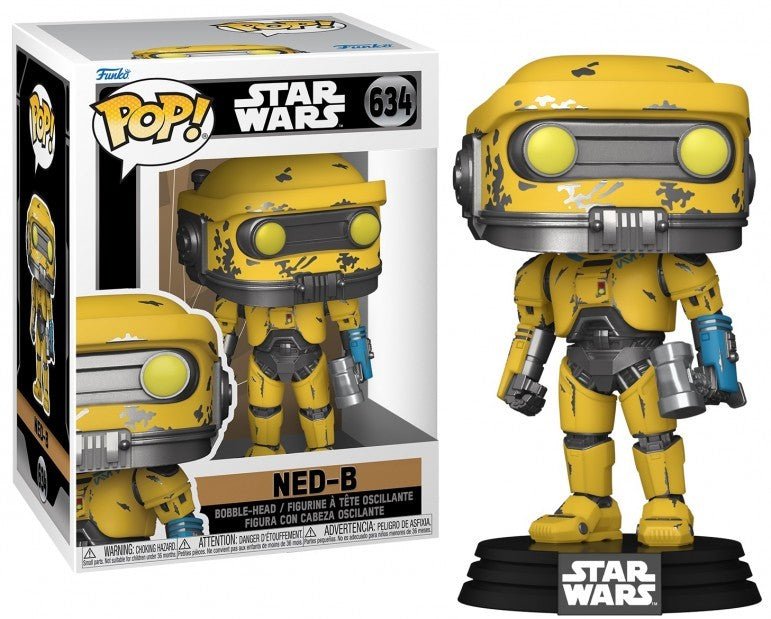POP! Star Wars: Obi - Wan Kenobi Vinyl Figure Ned - B 9 cm - Colecionáveis - Funko