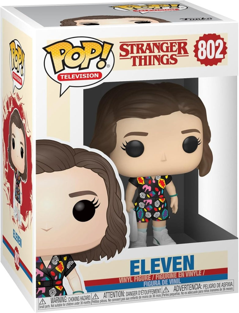 POP! Stranger Things — Eleven (Mall Outfit, 9,5 cm) - Colecionáveis - Funko