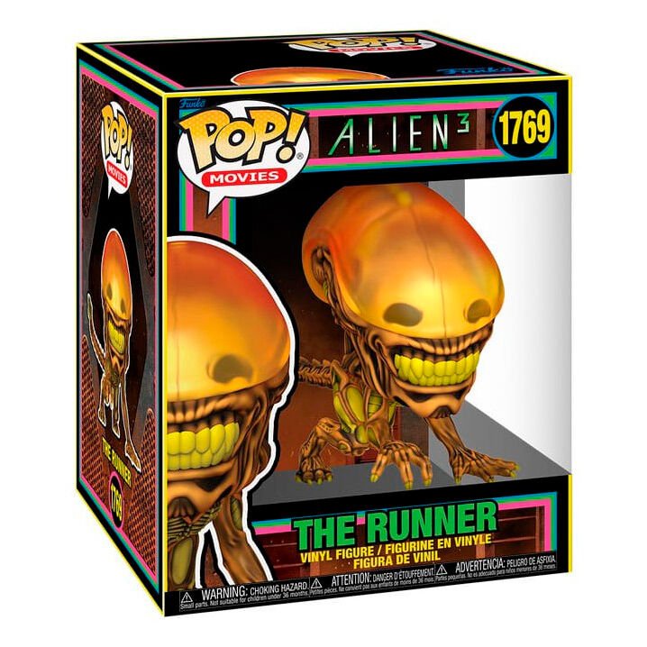 POP! Super Sized — Alien 3 “The Runner” (Edição Exclusiva BLKLT) 15 cm - Colecionáveis - Funko