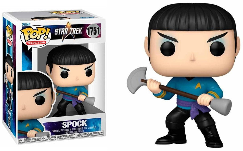 POP! Television – Star Trek “Spock with Vulcan Lirpa” 1751 | 9 cm - Colecionáveis - Funko