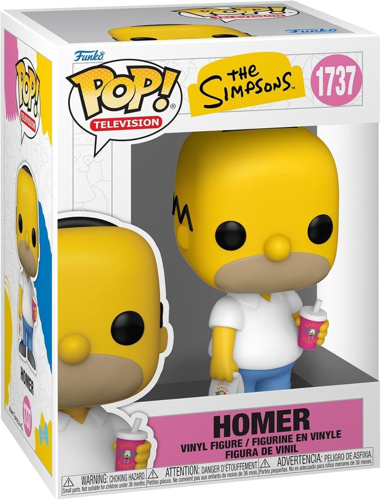 POP! The Simpsons • Homer Simpson — Figura Vinil 9,5 cm - Colecionáveis - Funko