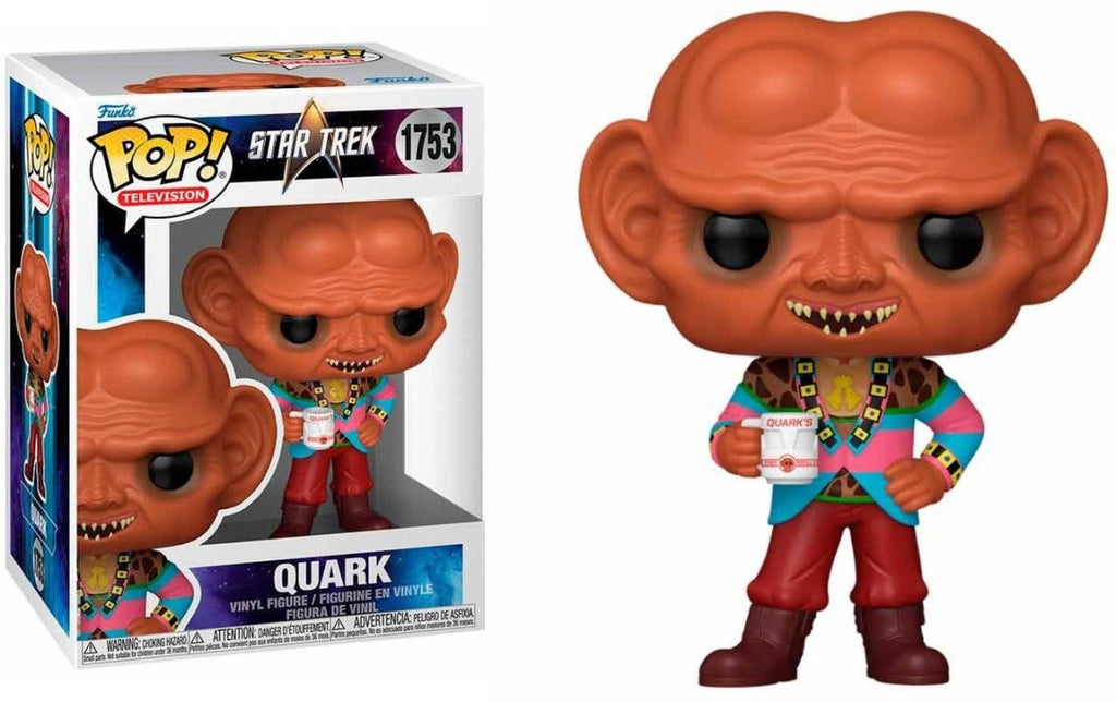 POP! TV – Star Trek: Deep Space Nine “Quark” 1753 | 10 cm - Colecionáveis - Funko