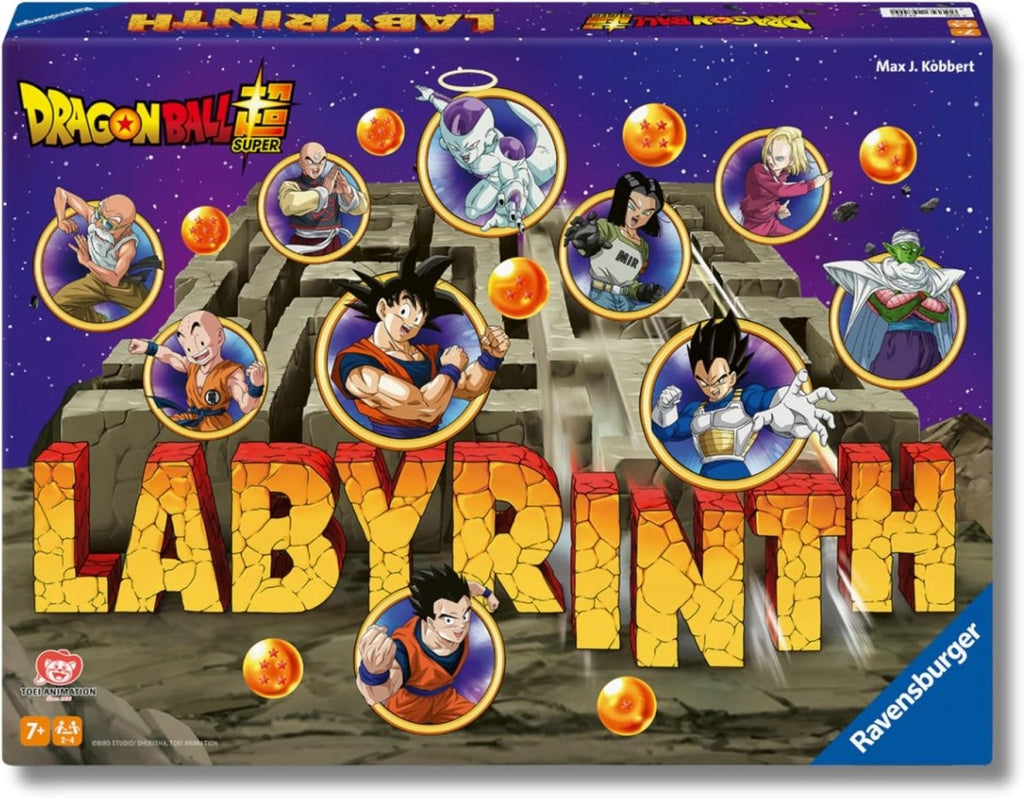 Ravensburger Dragon Ball Labyrinth | Jogo de Tabuleiro para 2 a 4 Jogadores - Jogos e Puzzles - Ravensburger