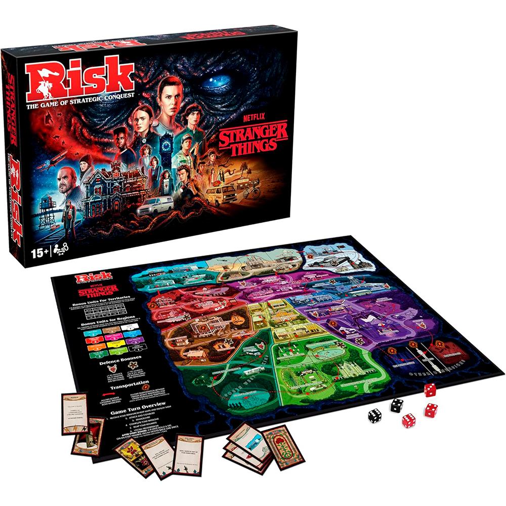 RISK — Stranger Things (Winning Moves) — Edição Oficial em Inglês - Jogos e Puzzles - Netflix