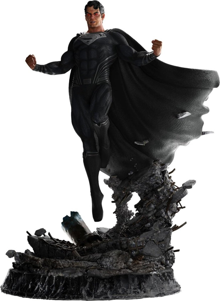 Weta Workshop — Superman (Black Suit) Estátua 1/4 - 64 cm - Colecionáveis - Weta Workshop